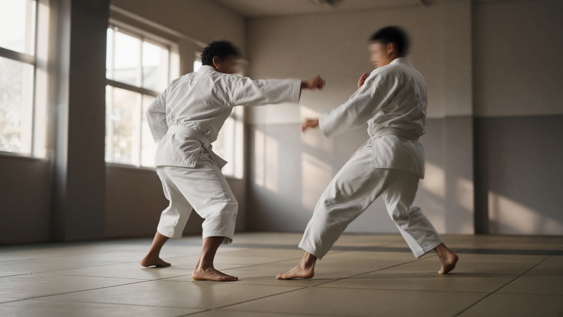 Le tatami, en ville.